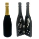 Set 5 Accesorii pentru Vin in Cutie Tip Sticla de sampanie CHAMPAGNE 32 cm