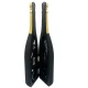 Set 5 Accesorii pentru Vin in Cutie Tip Sticla de sampanie CHAMPAGNE 32 cm
