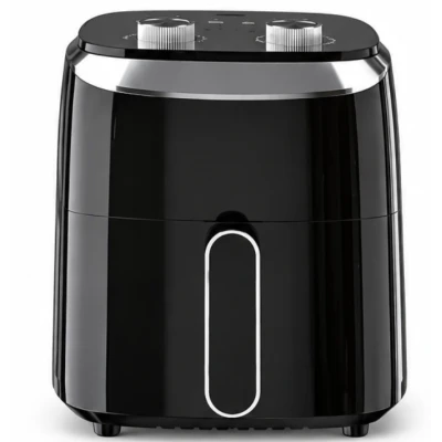 Friteuza cu Aer Cald Air Fryer capacitate 5.5L Control Temperatura si Timp