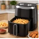 Friteuza cu Aer Cald Air Fryer capacitate 5.5L Control Temperatura si Timp