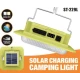 Lampa LED Camping 229L SMD cu Panou Solar Power Bank USB si carlig