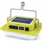 Lampa LED Camping 229L SMD cu Panou Solar Power Bank USB si carlig