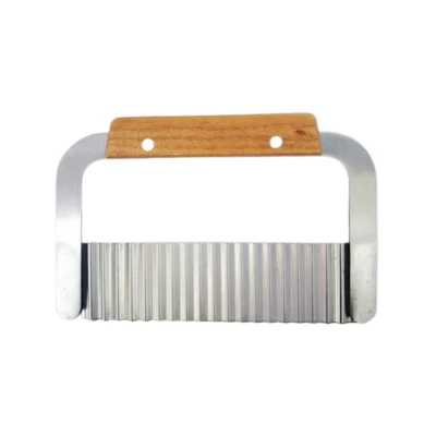 Cutit Modelator pentru Cascaval Metal si Lemn Ustensila pentru Feliere