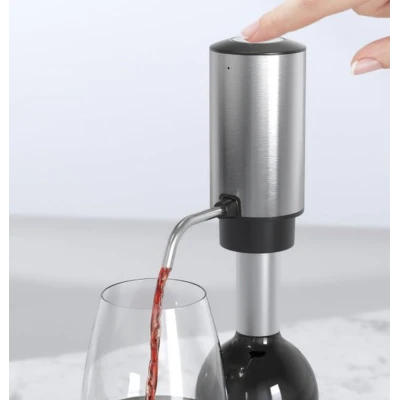 Aerator si Dozator Electric pentru Vin reincarcabil USB