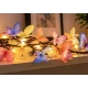 Ghirlanda Luminoasa LED cu Flori USB Telecomanda 8 Moduri de Iluminare Decorativa