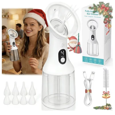 Aparat Electric pentru Curatarea Urechilor cu Apa rezervor 200 ml motor silentios