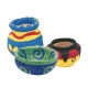 Set Creativ cu roata de olarit 2 viteze 6 culori de vopsea kit de modelaj ceramica 22 × 22 cm