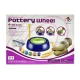 Set Creativ cu roata de olarit 2 viteze 6 culori de vopsea kit de modelaj ceramica 22 × 22 cm