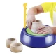 Set Creativ cu roata de olarit 2 viteze 6 culori de vopsea kit de modelaj ceramica 22 × 22 cm