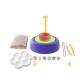 Set Creativ cu roata de olarit 2 viteze 6 culori de vopsea kit de modelaj ceramica 22 × 22 cm
