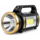 Lanterna LED Multifunctionala T 925B de 10W LED Alb si Rosu COB reincarcabila USB pentru Urgente si Camping