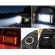 Lanterna LED Multifunctionala T 925B de 10W LED Alb si Rosu COB reincarcabila USB pentru Urgente si Camping