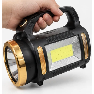 Lanterna LED Multifunctionala T 925B de 10W LED Alb si Rosu COB reincarcabila USB pentru Urgente si Camping