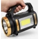 Lanterna LED Multifunctionala T 925B de 10W LED Alb si Rosu COB reincarcabila USB pentru Urgente si Camping