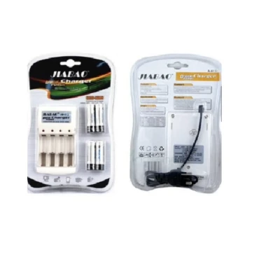 Incarcator Baterii JIABAO JB 212 pentru AA/AAA Ni MH si Ni Cd cu 4 Acumulatori AAA R03