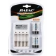 Incarcator Baterii JIABAO JB 212 pentru AA/AAA Ni MH si Ni Cd cu 4 Acumulatori AAA R03