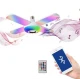 Bec LED cu 4 Brate Lumina RGB Multicolora Difuzor Bluetooth telecomanda Soclu E27 48W