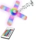 Bec LED cu 4 Brate Lumina RGB Multicolora Difuzor Bluetooth telecomanda Soclu E27 48W