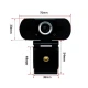 Camera Web HD 1080P Webcam pentru Laptop si PC Microfon Integrat USB
