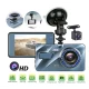 Camera Auto DVR Duala Fata si Spate Ecran Touchscreen 4 inch Full HD 1080P Unghi 170 grade Viziune Nocturna