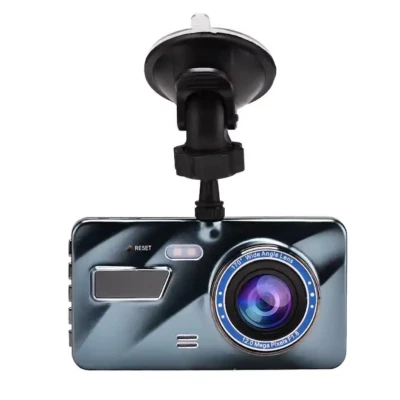 Camera Auto DVR Duala Fata si Spate Ecran Touchscreen 4 inch Full HD 1080P Unghi 170 grade Viziune Nocturna