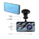 Camera Auto DVR Duala Fata si Spate Ecran Touchscreen 4 inch Full HD 1080P Unghi 170 grade Viziune Nocturna