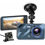 Camera Auto DVR Duala Fata si Spate Ecran Touchscreen 4 inch Full HD 1080P Unghi 170 grade Viziune Nocturna