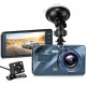 Camera Auto DVR Duala Fata si Spate Ecran Touchscreen 4 inch Full HD 1080P Unghi 170 grade Viziune Nocturna