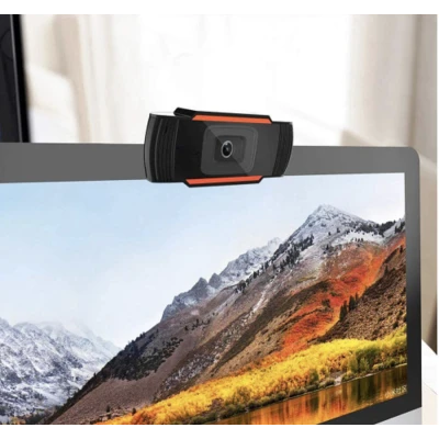 Camera Web Full HD 1080P USB Plug si Play Microfon Integrat Unghi Larg pentru PC si Laptop