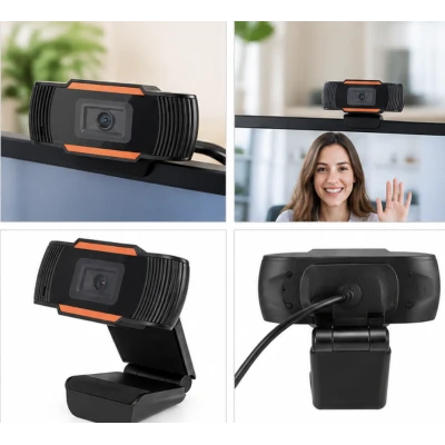Camera Web Full HD 1080P USB Plug si Play Microfon Integrat Unghi Larg pentru PC si Laptop