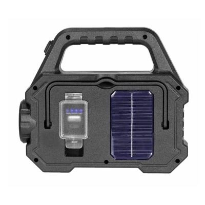 Lanterna LED Multifunctionala Solara YT 880A de 10W COB 3 Surse de Lumina reincarcabila USB