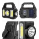 Lanterna LED Multifunctionala Solara YT 880A de 10W COB 3 Surse de Lumina reincarcabila USB
