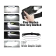 Lanterna de Cap LED cu acumulator Intern senzor de miscare banda COB + LED XPE 350 Lumeni