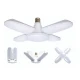 Bec LED E27 cu 4 Brate Ajustabile 60W Lumina Alb Rece 6500K Pliabil Iluminare 360