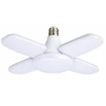 Bec LED E27 cu 4 Brate Ajustabile 60W Lumina Alb Rece 6500K Pliabil Iluminare 360