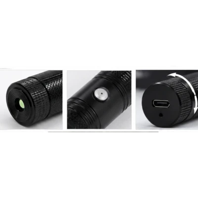 Laser Verde LY212 Efect Stelar Rotativ Reincarcabil USB Multifunctional