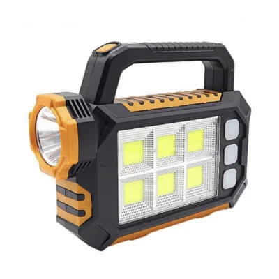 Lanterna Solara LED reincarcabila HS 8029 1 A COB Multifunctionala 8 LED pentru Camping