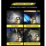 Lanterna Solara LED reincarcabila HS 8029 1 A COB Multifunctionala 8 LED pentru Camping