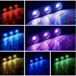 Lumini Ambientale Auto Starlight LED RGB cu Telecomanda