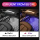 Lumini Ambientale Auto Starlight LED RGB cu Telecomanda