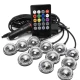 Lumini Ambientale Auto Starlight LED RGB cu Telecomanda