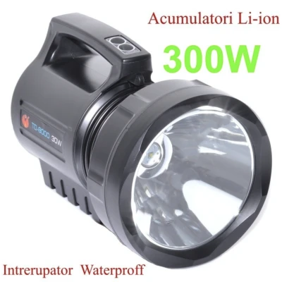 Lanterna LED Portabila Profesionala TD 8000 HIGH POWER 30W LED CREE XM L T6 700m