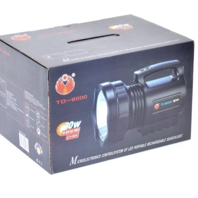 Lanterna LED Portabila Profesionala TD 8000 HIGH POWER 30W LED CREE XM L T6 700m