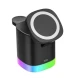 Incarcator Wireless 3 in 1 Andowl Q A63 de 20W Fast Charging Magnetic RGB