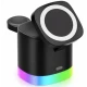 Incarcator Wireless 3 in 1 Andowl Q A63 de 20W Fast Charging Magnetic RGB