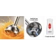 Blender de Mana Andowl Q LB0699 de 500W lama Inox cu Dubla Taiere 2 Viteze