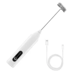 Mixer Electric de mana Andowl Q MF11 reincarcabil USB 3 Viteze 5W 500mAh Spuma de Lapte Cafea
