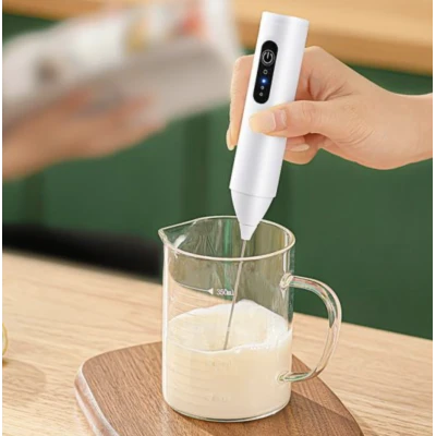 Mixer Electric de mana Andowl Q MF11 reincarcabil USB 3 Viteze 5W 500mAh Spuma de Lapte Cafea