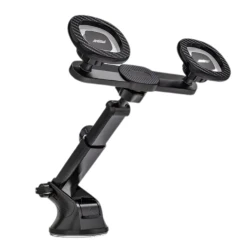 Suport Auto Magnetic pentru Telefon Andowl Q ZJ55 Rotire 360 Brat Reglabil Prindere Magnetic