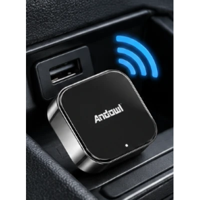 Adaptor Wireless CarPlay Andowl CA4 Conversie CarPlay cu Conectare 2.4G/5G USB